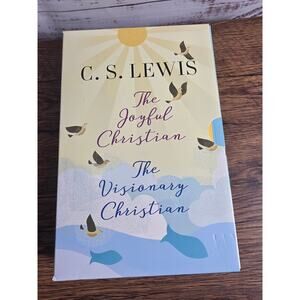 C.S. Lewis The Joyful Christian/ The Visionary Christian Paperback Books